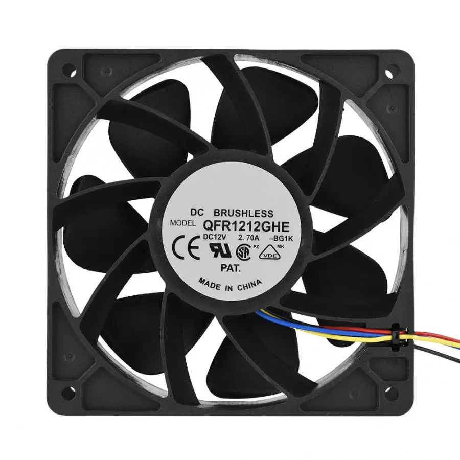 DC 12V 2.7A 6000 Вентилятор охлаждения Замена 4 контактный разъем|Вентиляторы| |