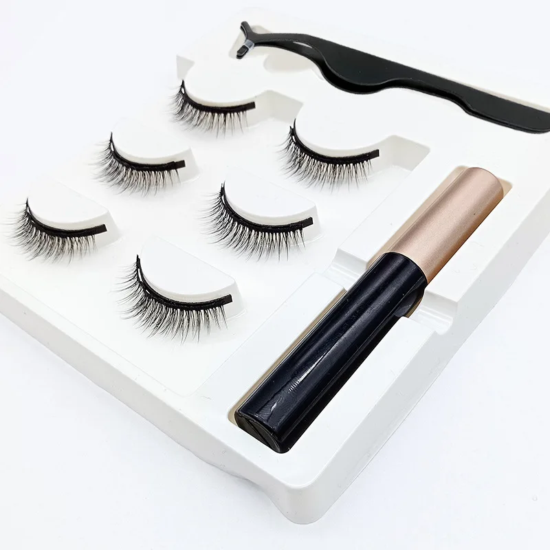 Магнитные ресницы подводка для ресниц бигуди Набор 5 магнит натуральные длинные