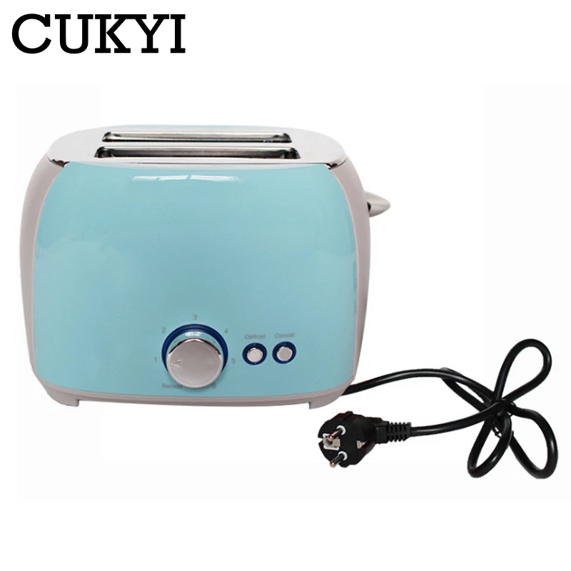 Электрический тостер CUKYI автоматическая машина для выпечки хлеба сэндвич гриль