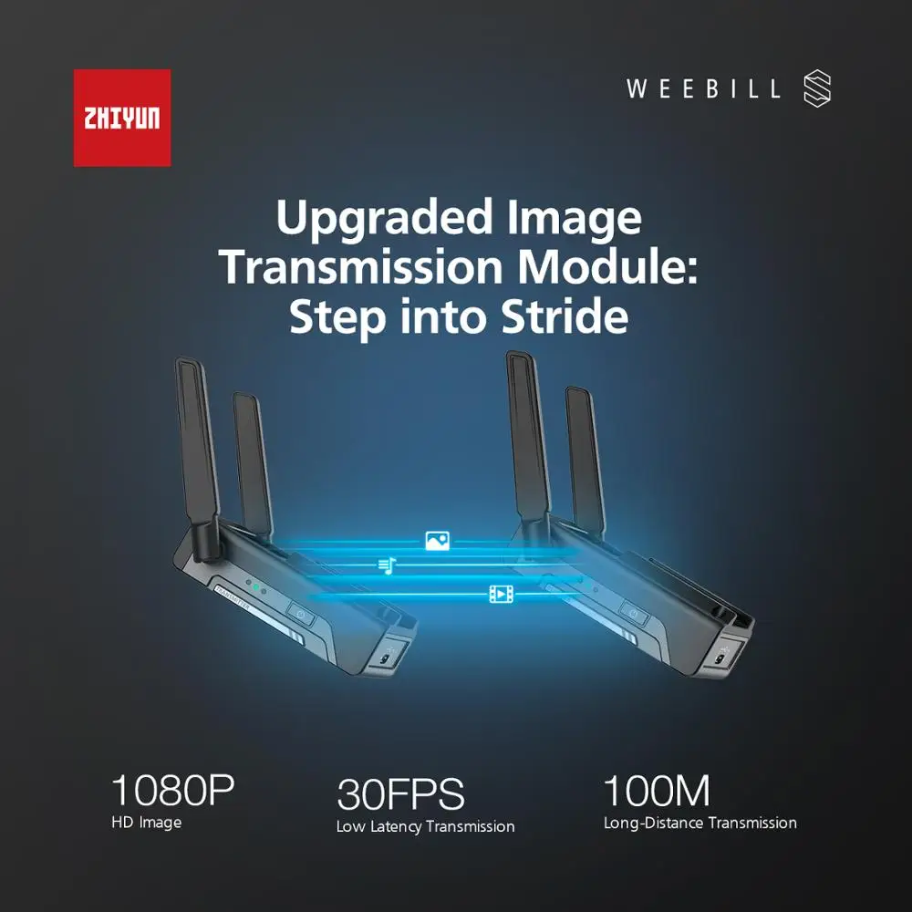 3 осевой шарнирный стабилизатор Zhiyun Weebill S Для беззеркальных и DSLR камер Sony A7 III A6000