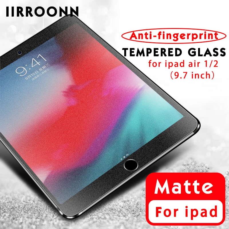 Закаленное стекло IIRROONN для Apple iPad Air 1 2 Pro 9 7 матовый анти-синий светильник Защита