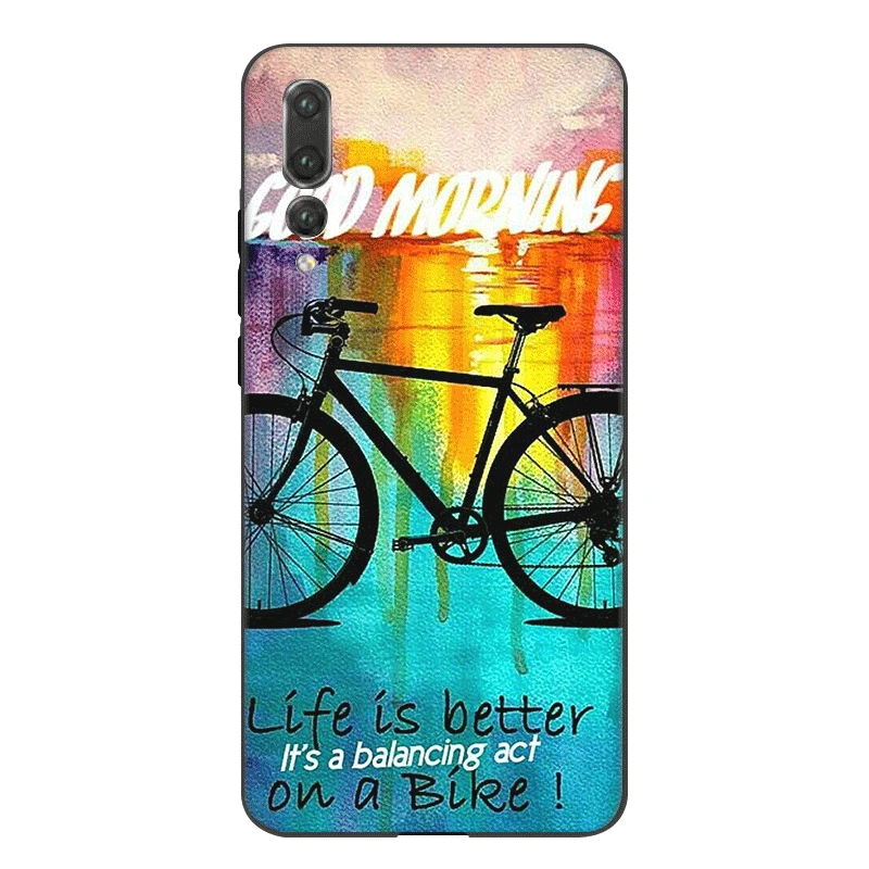 Phone Case Silicone For Honor Note 10 View 20 6A 7A 7C 7X 8 8X 8C 9X 9 Lite Pro Cover Just Ride Mountain Biking Bicycles | Мобильные