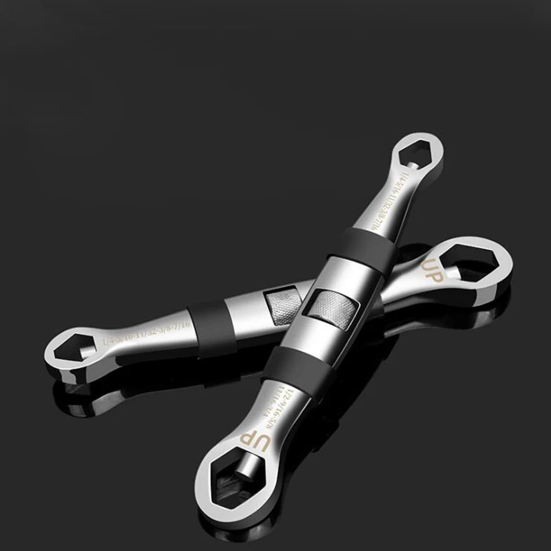 

12-19mm adjustable wrench Multifunction Plum blossom Double head adjustable wrench Portable Repair Hand tools
