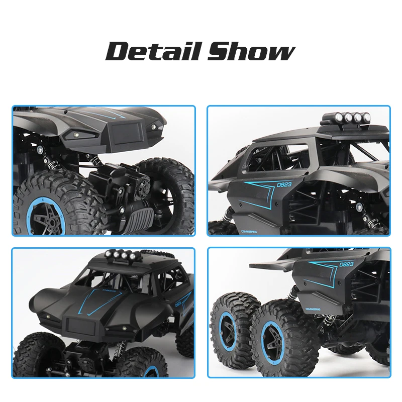 

1:12 6WD RC Car Rock Crawler 2.4G Remote Control Toy Car On The Radio Controlled Machine High Speed Truck Off-road Childrens Toy