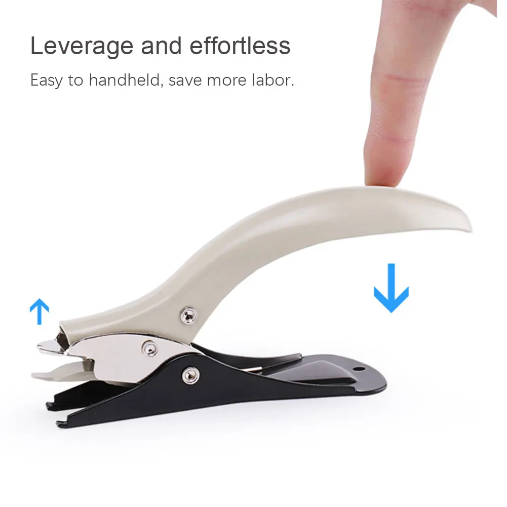 

Stationery Home Office Pull Out Extractor Binding Professional Heavy Duty School Nail Puller Hand Tool Non Slip Staple Remover