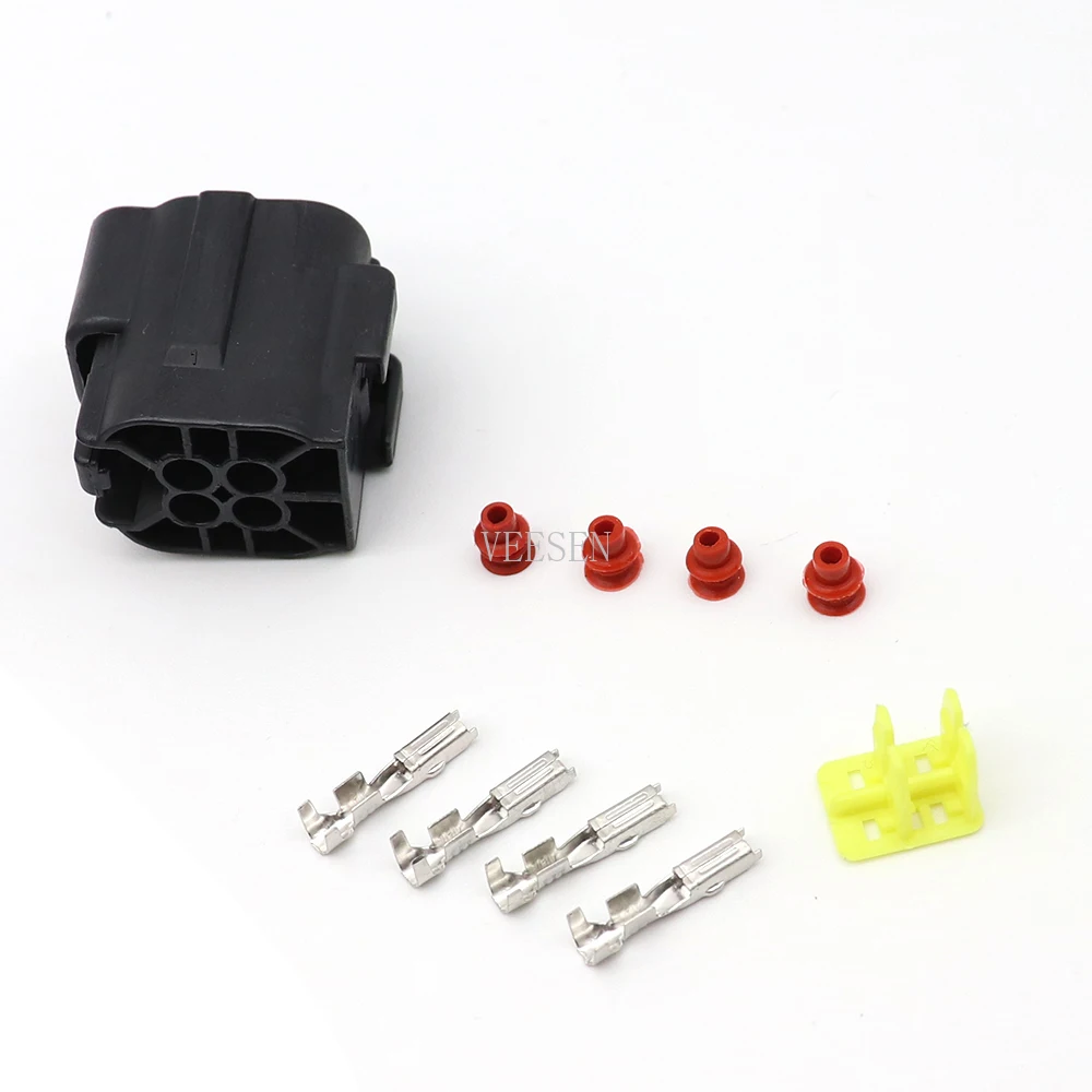 10 компл. 4Pin женский водонепроницаемый соединитель проводов разъем лампы Авто