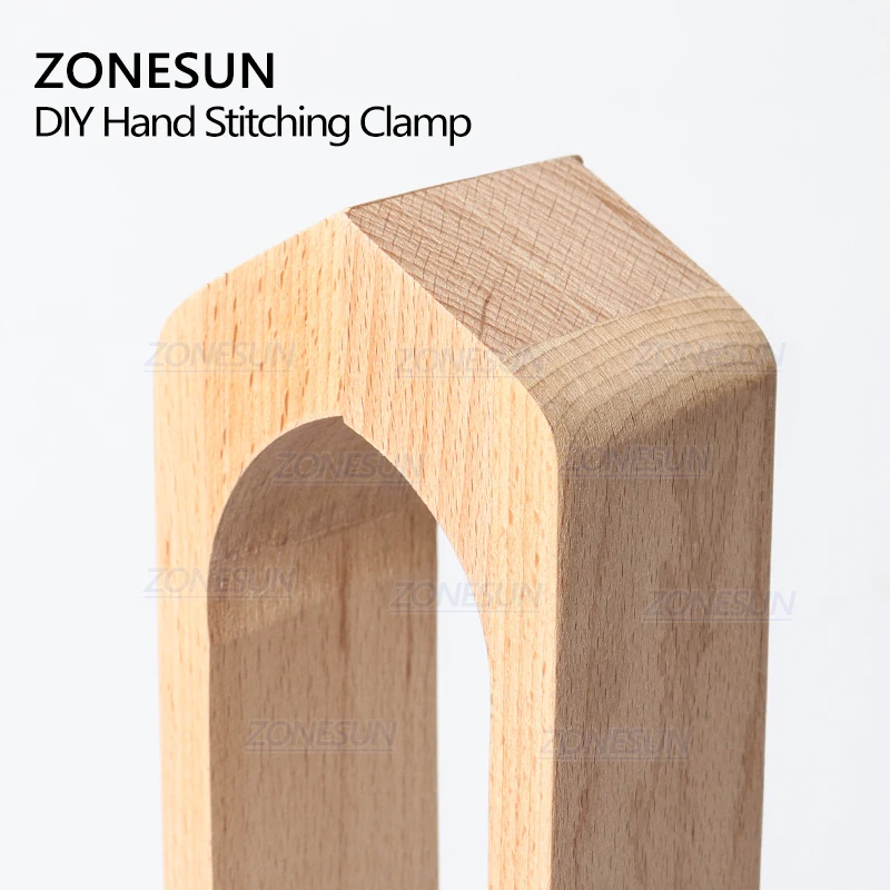 ZONESUN Wood Sewing Tools Leather Craft Retaining Clip DIY Hand Tool Set Table Desktop Stitching Lacing Pony Horse Clamp | Дом и сад