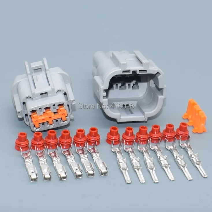Shhworld Sea 6 Pin 6185-1175 PB291-06127 PB291-06127 автомобильное электрическое гнездо для фары свет лампы разъем для Nissan