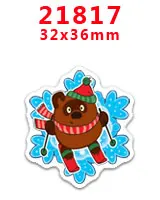 21817 30 шт мультяшный персонаж плоское украшение из смолы PR 13312 - Цвет: 21817