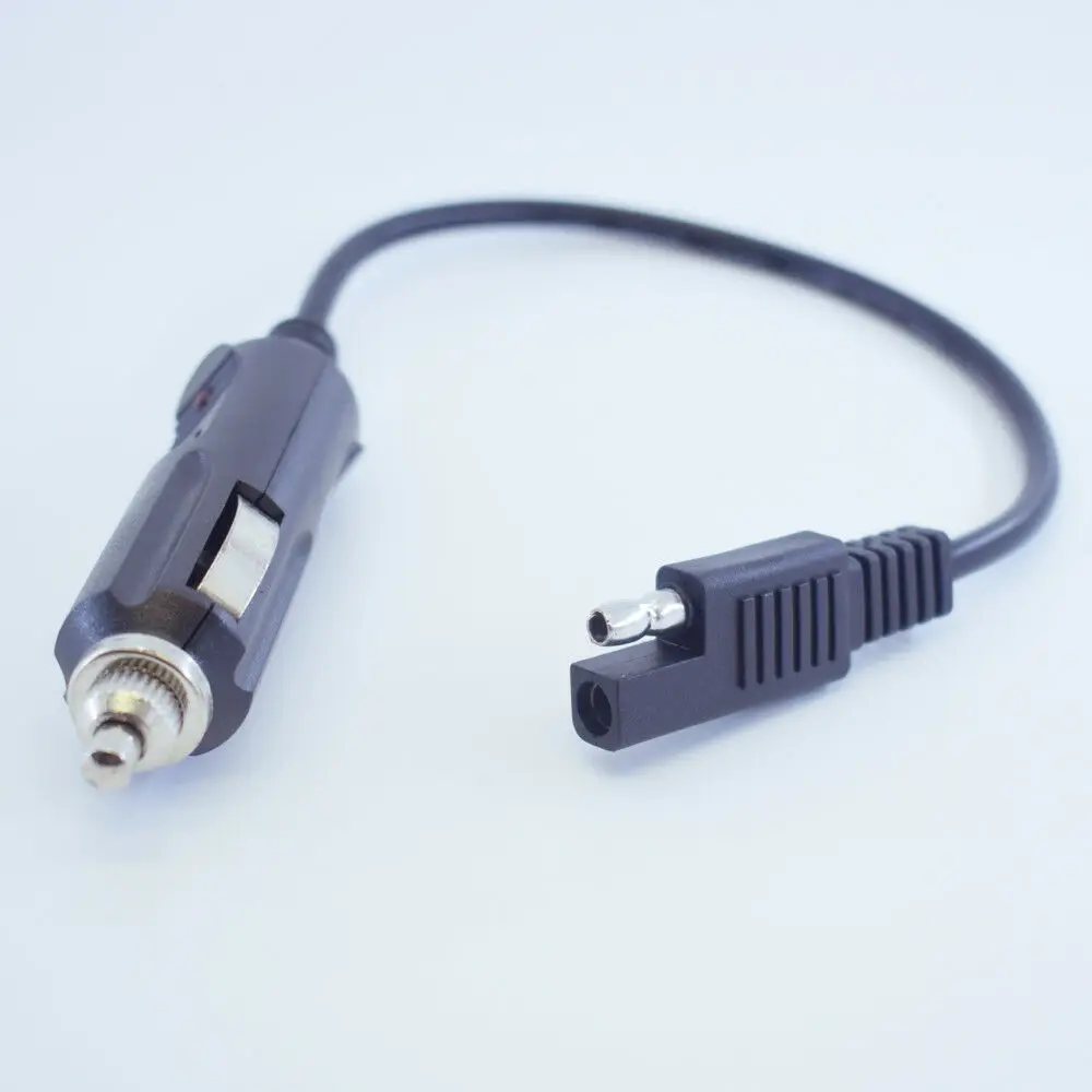 

1 шт., автомобильный удлинитель для прикуривателя 30 см, 18AWG 12 В