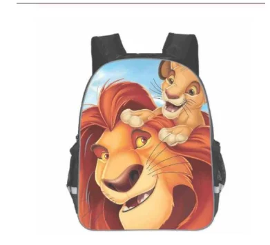 Детский рюкзак для мальчиков и девочек Simba школьные ранцы с мультяшным рисунком