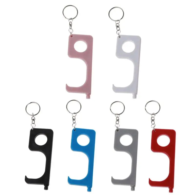 

Beer Trigger Key Anti Contact Door Opener Open Door Anti Touch Key Press Elevator Tool Antimicrobial B36A