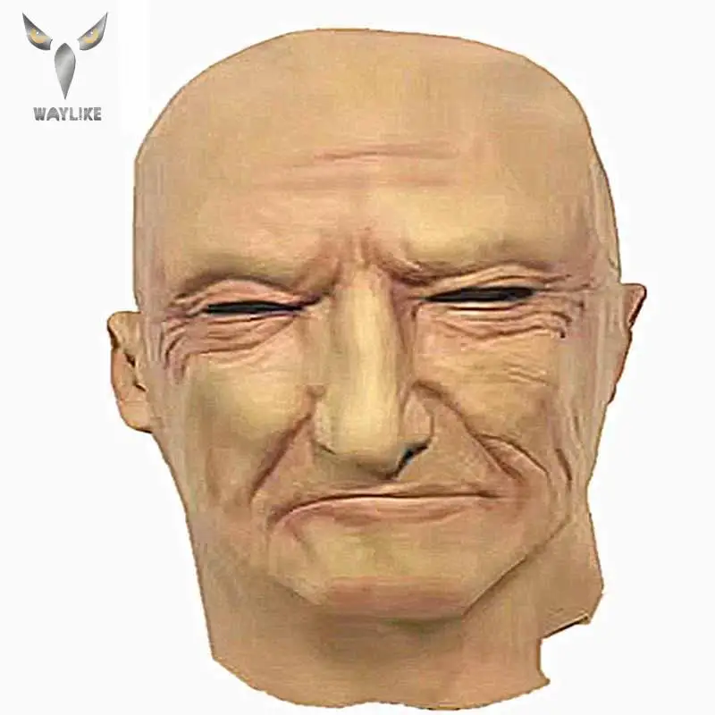 Waylike Хэллоуин американский силач Латексная Маска Костюм для взрослой вечеринки