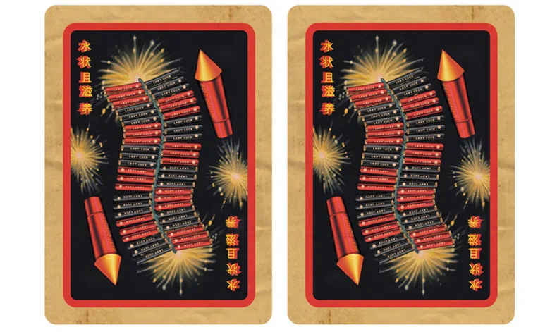 Велосипед Firecracker игральные карты фейерверк колода USPCC для сборки покерных