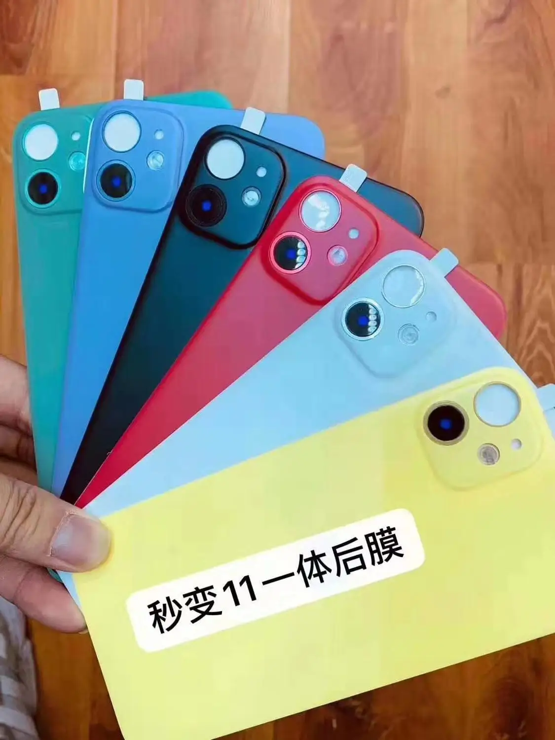 10 шт./лот защитная пленка на заднюю панель для iPhone X XS MAX XR замена секунд 11 PRO