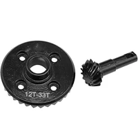 33t 12t gear set for 110 traxxas trx 4 trxf9312 steel helical diff ring pinion overdrive rc crawler parts
