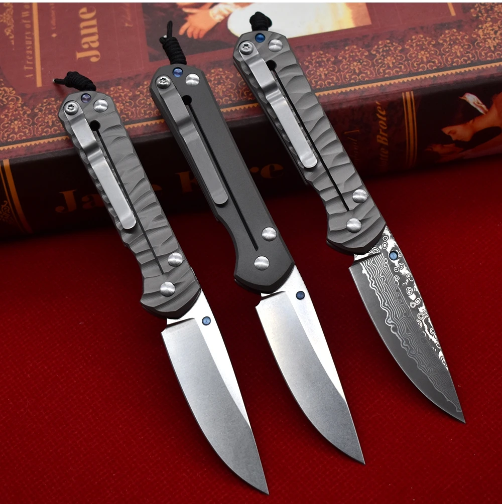 Новый дамасский складной нож для кемпинга охоты повседневного использования