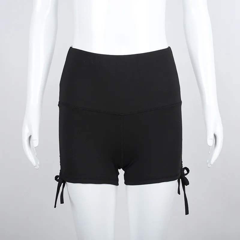 

2021 Summer New Women's Drawstring Sexy All-match Solid Color High Waist Short Fashion Five-point Shorts Women Tights Hot Shorts