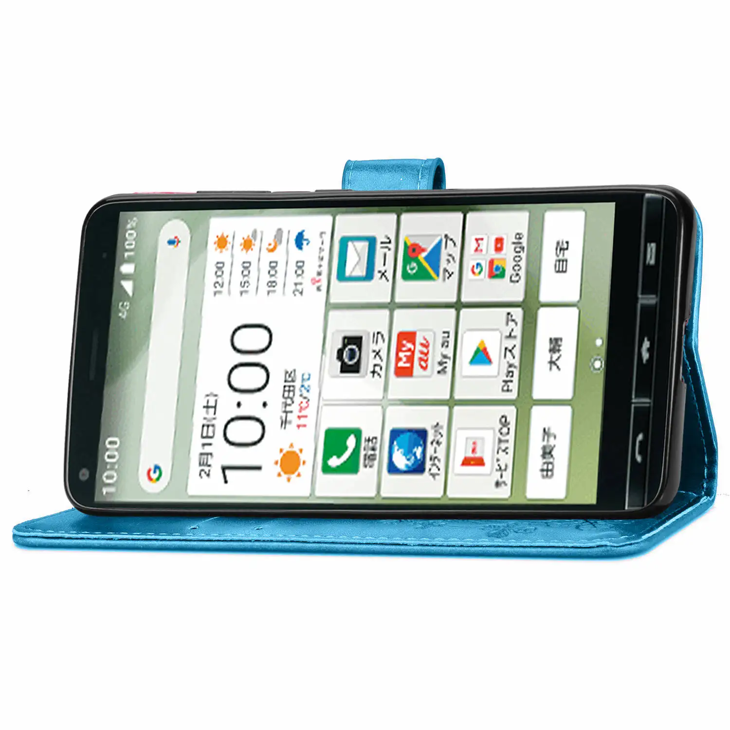 Чехол для Kyocera Basio 4 KYV47 чехол KYV 47 откидной из искусственной кожи + ТПУ подставка