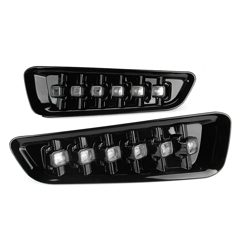 

LED Daytime Running Light Turn Signal Amber Fog Lamp For Apply to Ford F150 Raptor 2016 2017 2018 2019 2020 OKEEN Waterproof