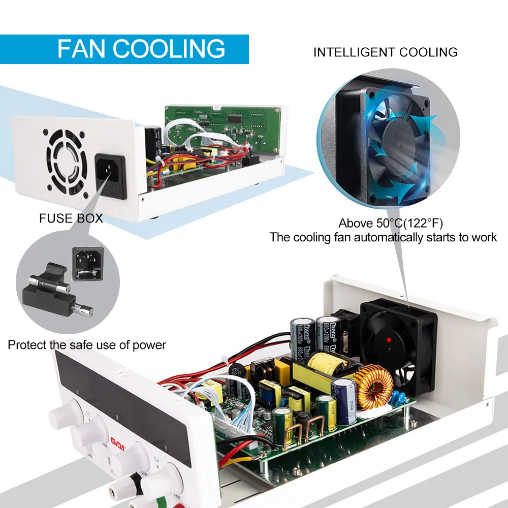 Регулируемый лабораторный источник питания постоянного тока USB 60 в 5 А регулятор