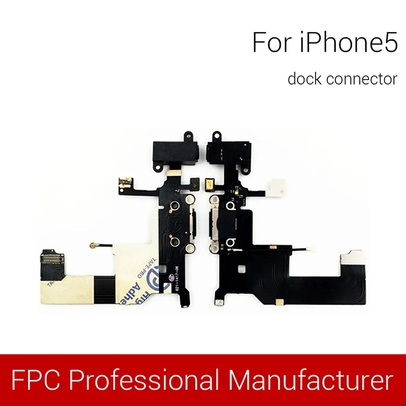 

1pc For iPhone 4 4s 5 5s 6 6plus USB Charging Port Dock Connector Flex Cable Fix Replacement Parts