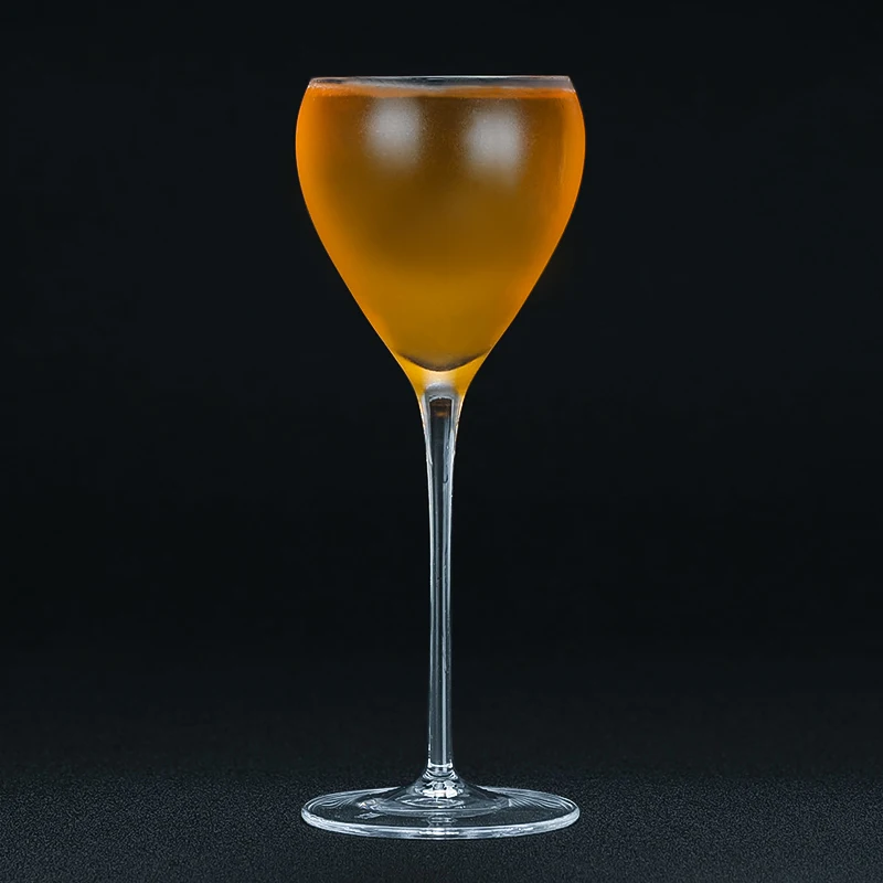 Новинка 2019 бокалы для мартини с высоким содержанием кристалла в форме сердца 190