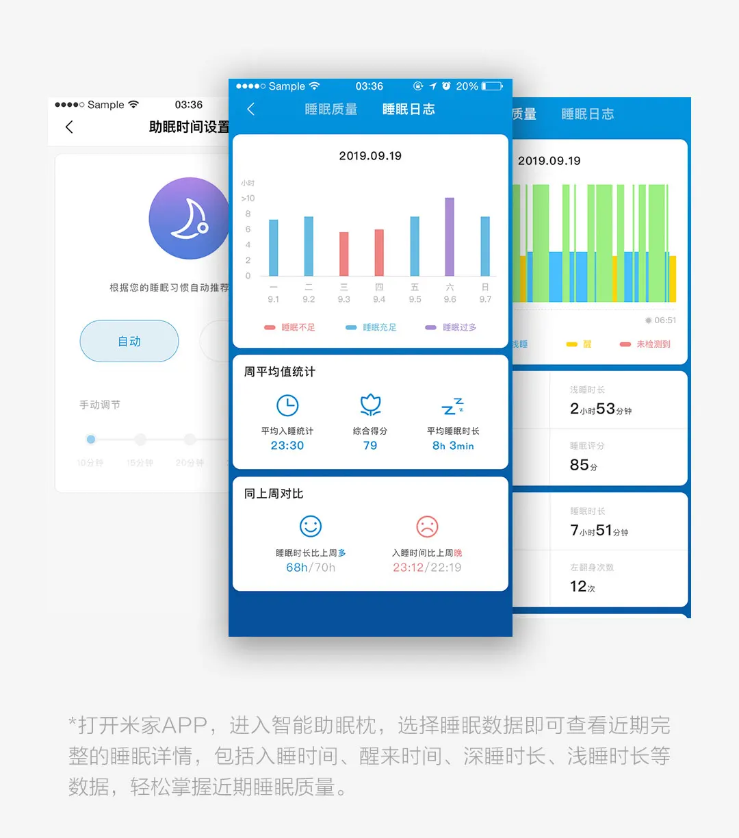 Xiaomi Shuixing, натуральный латекс, интеллектуальная Подушка для сна, инфракрасная, тепло, массажер для шеи, Mijia, приложение, контроль костной проводимости, музыка