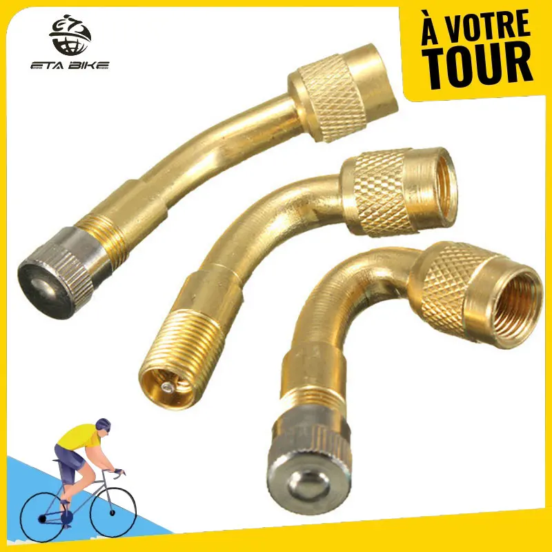 

Auto Truck Motorcycle Car Angle Brass 45/90/135 Degree Air Tyre Valve Extension Adaptor Schrader Valve Stem Wheel Tires Parts