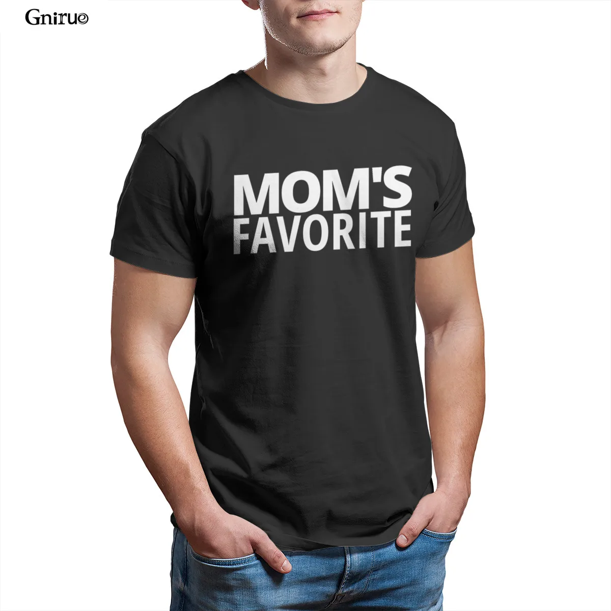 

Wholesale MOMS FAVORITE Mens T-Shirt Anime Unisex KoreanStyle 102633