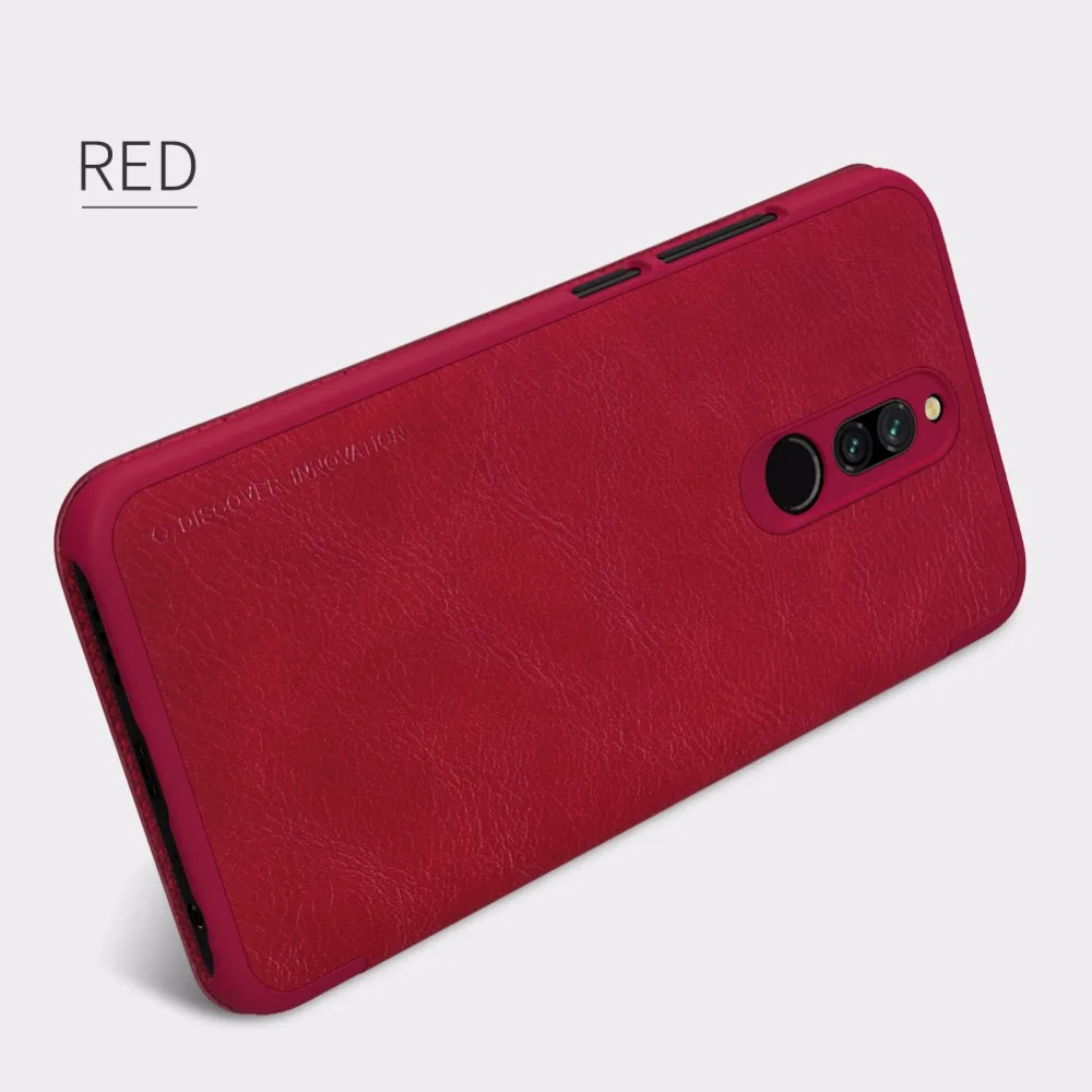 Чехол для xiaomi redmi 8, чехол NILLKIN Qin, винтажный кошелек, флип-чехол, чехол, funda для xiaomi redmi 8, флип-чехол из искусственной кожи чехол