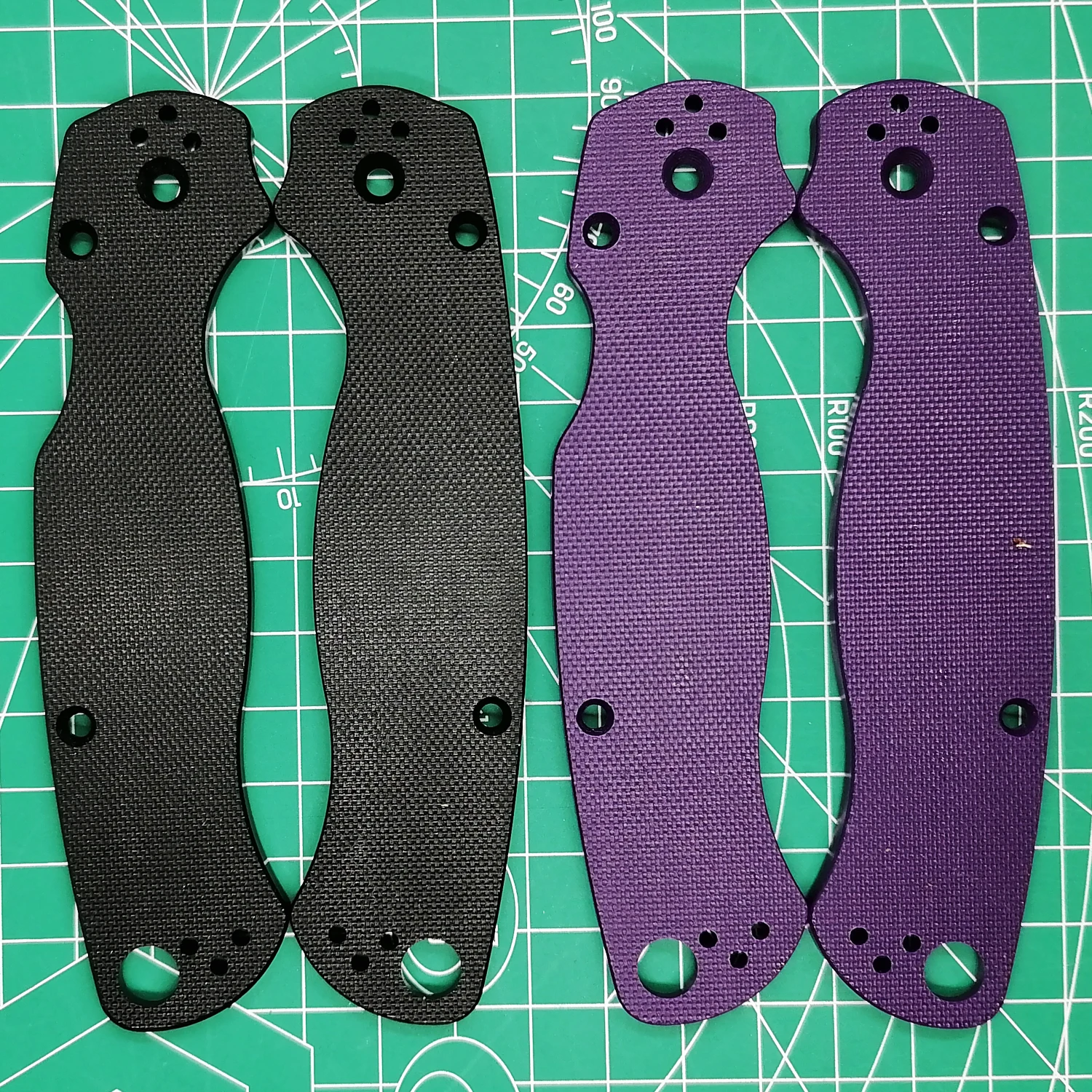 1 пара сделанных на заказ G10 Весы для Spyderco формирования 2 C81|Уличные инструменты| |