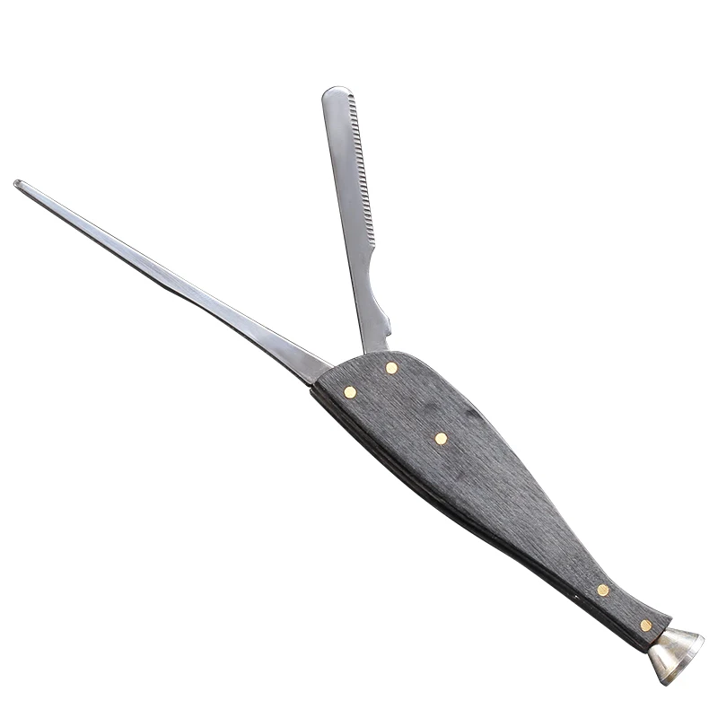 Новинка 1 шт. черная деревянная Трубная развертка для табака инструмент подделки