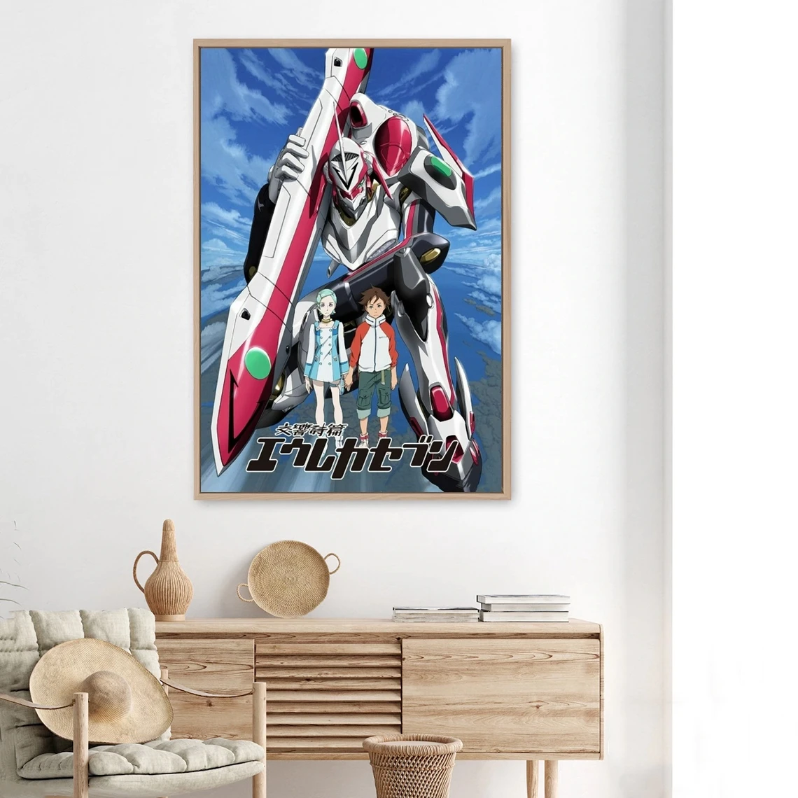 Аниме плакат eurka Seven кинотеатр ТВ сериал печать на холсте персонализированный