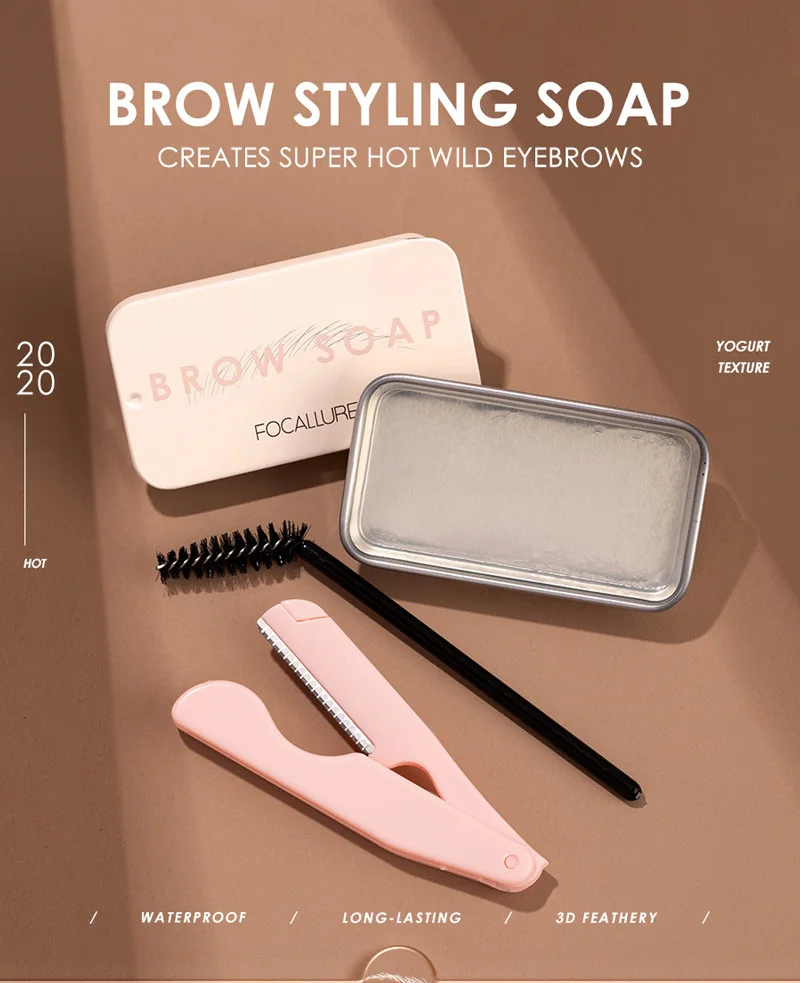 FOCALLURE крем для скульптурирования бровей клей Быстросохнущий водостойкий стойкий