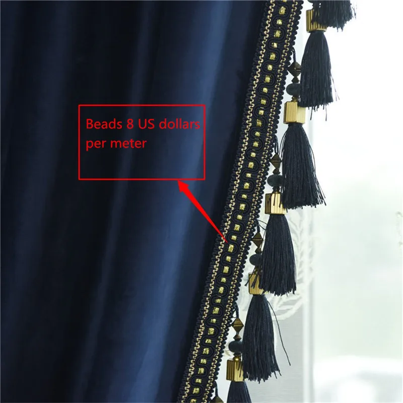 Европейские роскошные бархатные тканевые занавески для спальни затемняющие