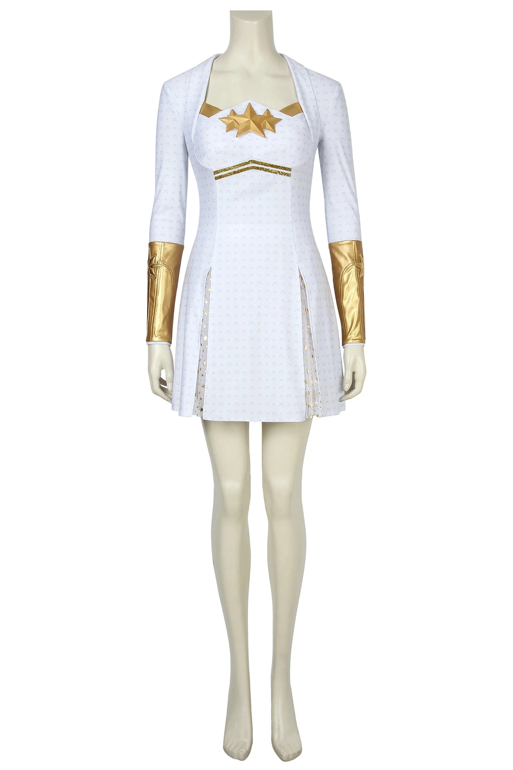 Dress Only На костюм для мальчиков Наряд звездного неба, Энни января Косплэй костюм семь платье Annie Хэллоуин плащ для взрослых Для женщин, юбка и пояс, комплект сапоги - Цвет: Dress Only
