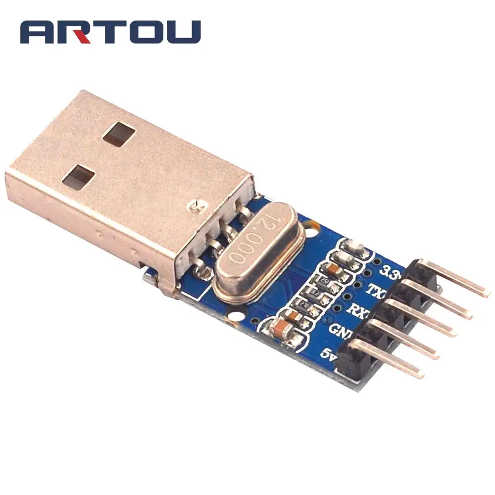 Модуль адаптера преобразователя PL2303 USB в RS232 TTL | Электронные компоненты и