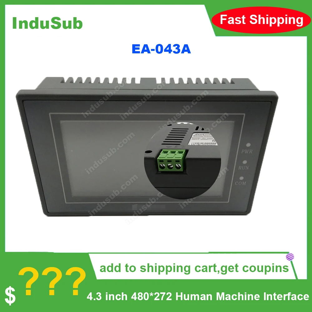 EA 043A для Samkoon HMI сенсорный экран Новый 4 3 дюймов 480*272 человек машина Интерфейс один