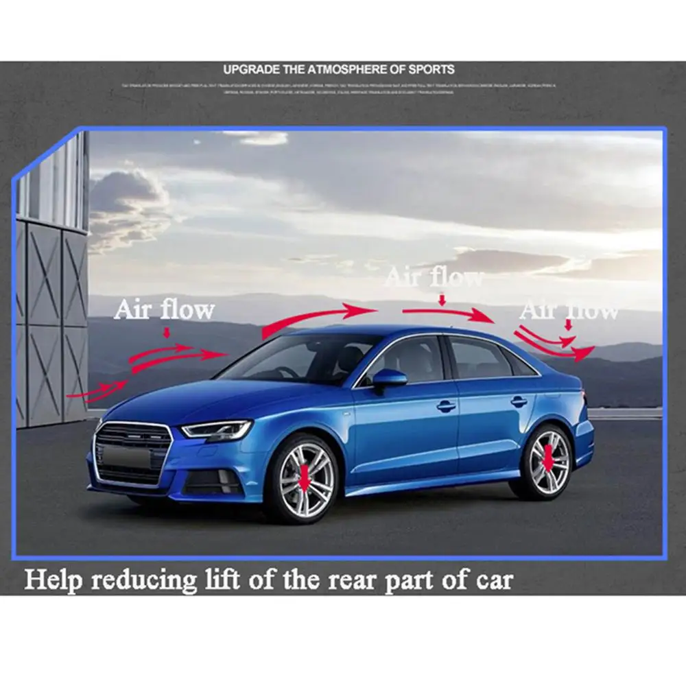 Авто гоночный задний спойлер багажника активный крыло губы для Mercedes-Benz C-Class 2019 |