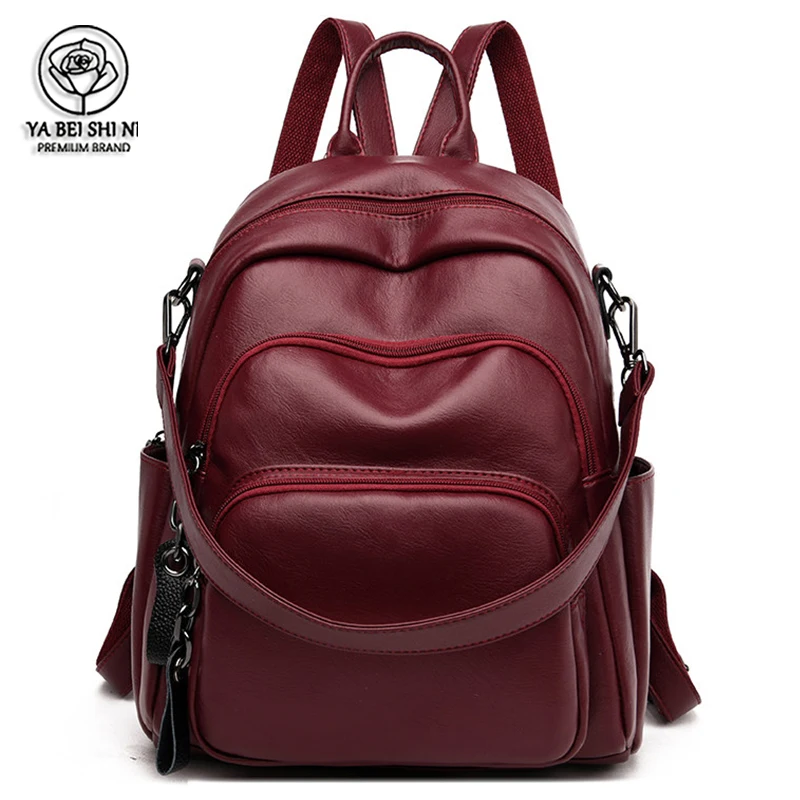 Модный женский рюкзак из искусственной кожи Sac a Dos для женщин дорожный школьные