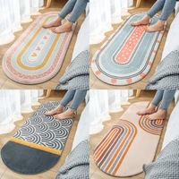 oval living room carpets soft furry bedroom kids play tents carpet home decorative rug non slip absorbent baby crawling mats