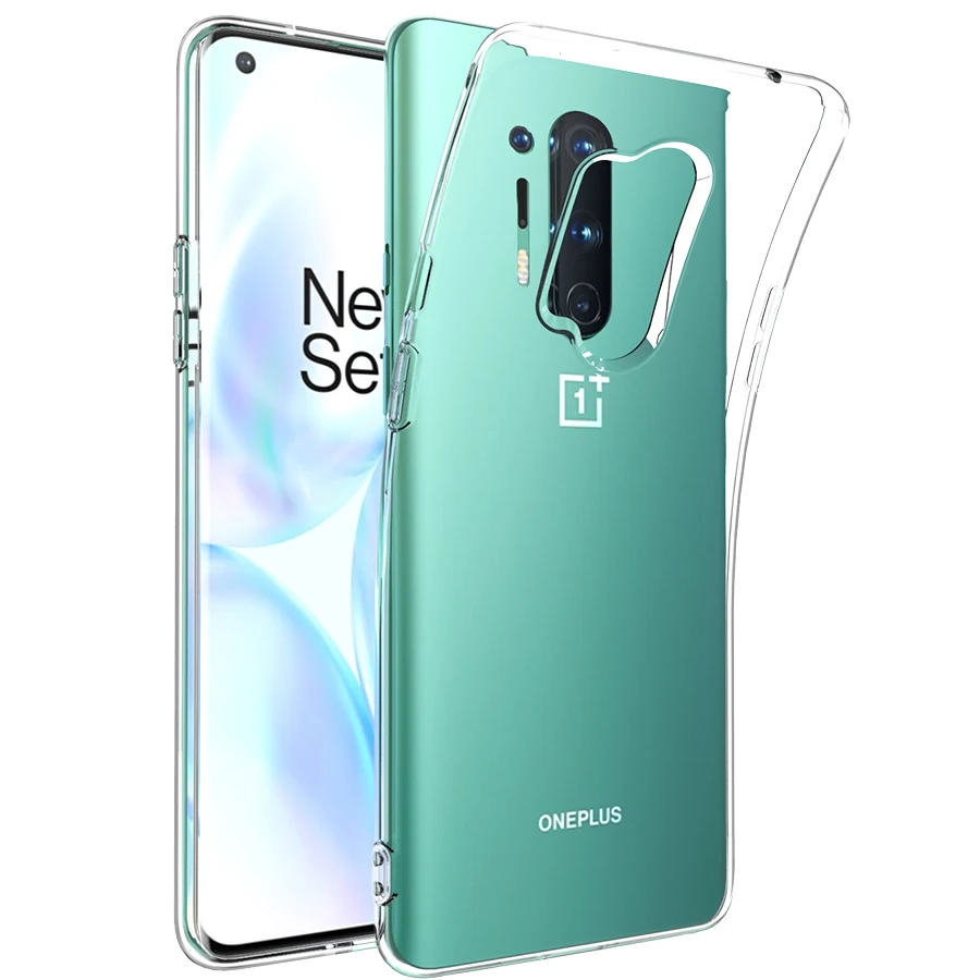 Прозрачный чехол для Oneplus Nord One Plus 8 Pro 7 T 6 6T Oneplus8 iPhone роскошный мягкий прозрачный