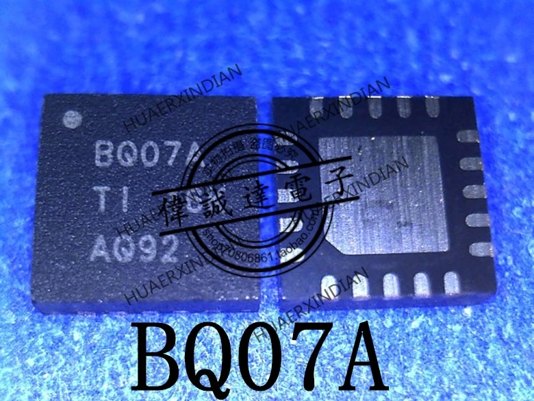 

1Pieces New Original BQ24707ARGRR BQ24707A BQ07A QFN20 In Stock Real Picture