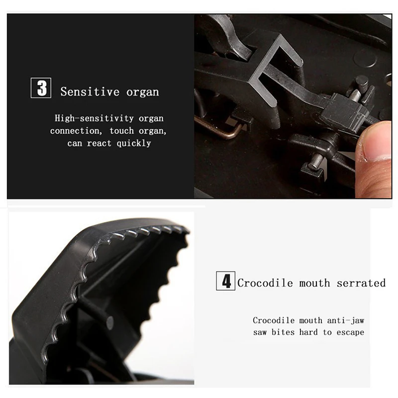 Высококачественная пластиковая искусственная ловушка для мыши мышей борьбы с