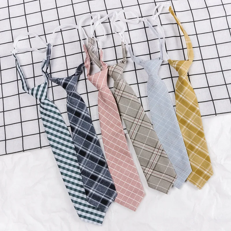 Мужской узкий галстук на молнии японский бабочка для мальчиков и девочек 7 см