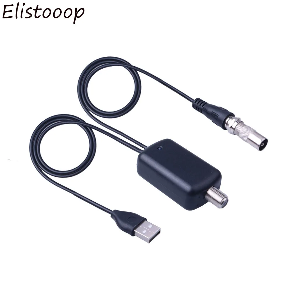 Elistooop 2019 Простая установка с низким уровнем шума HD ТВ антенна усилитель Сигнала
