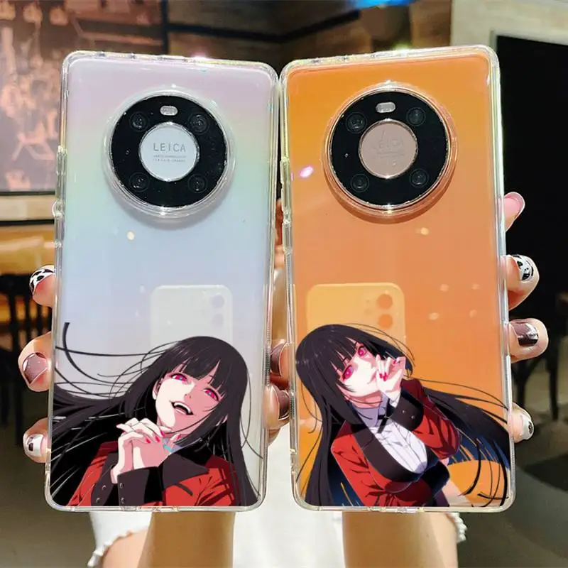 

Anime Kakegurui Jabami Yumeko Phone Case For Huawei P 20 30 40 pro lite Psmart2019 Honor 8 10 20 Y5 6 2019 Nova3E