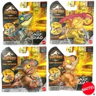 Фигурка динозавра Мир Юрского периода, набор из 6 предметов, тираннозавр рекс Велоцираптор, коллекционная синяя маленькая экшн-Фигурка динозавра