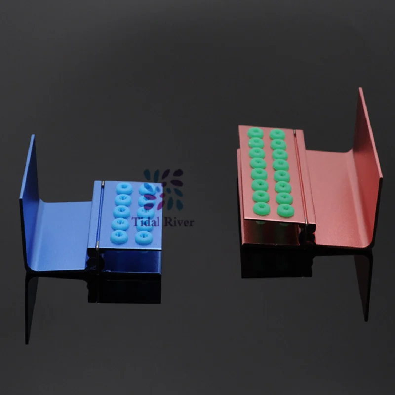 2/шт зубные боры дезинфекционный автоклав держатель блок стерилизатор FG RA